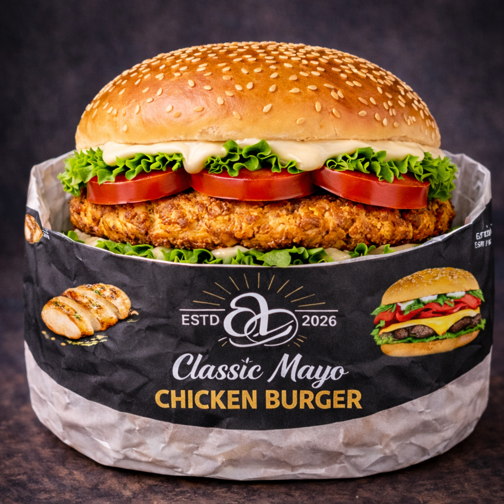 Classic Mayo Chicken Burger