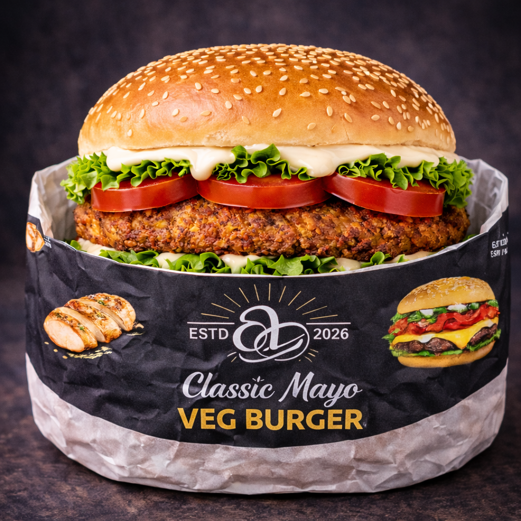 Classic Mayo Veg Burger